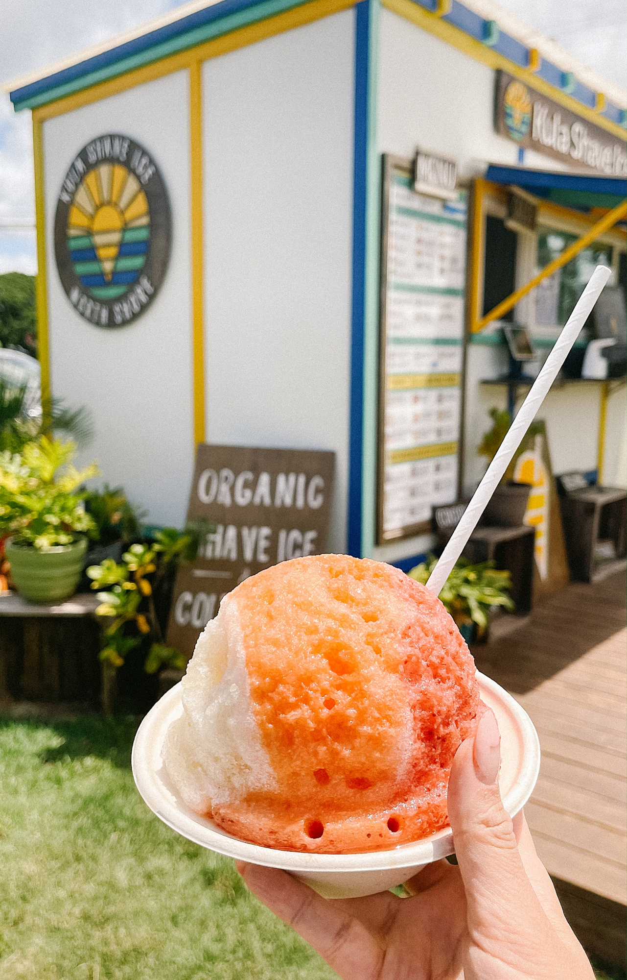 Kula shave ice, north shore