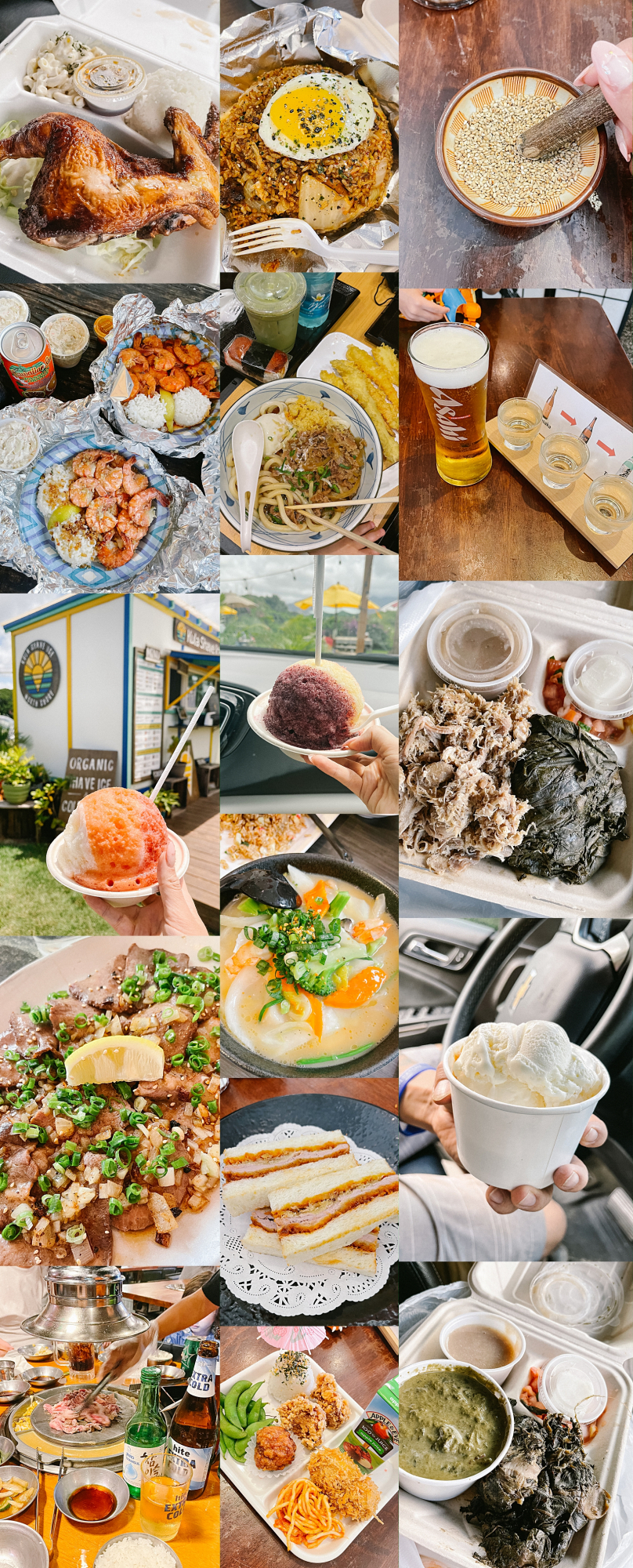 Oahu food guide