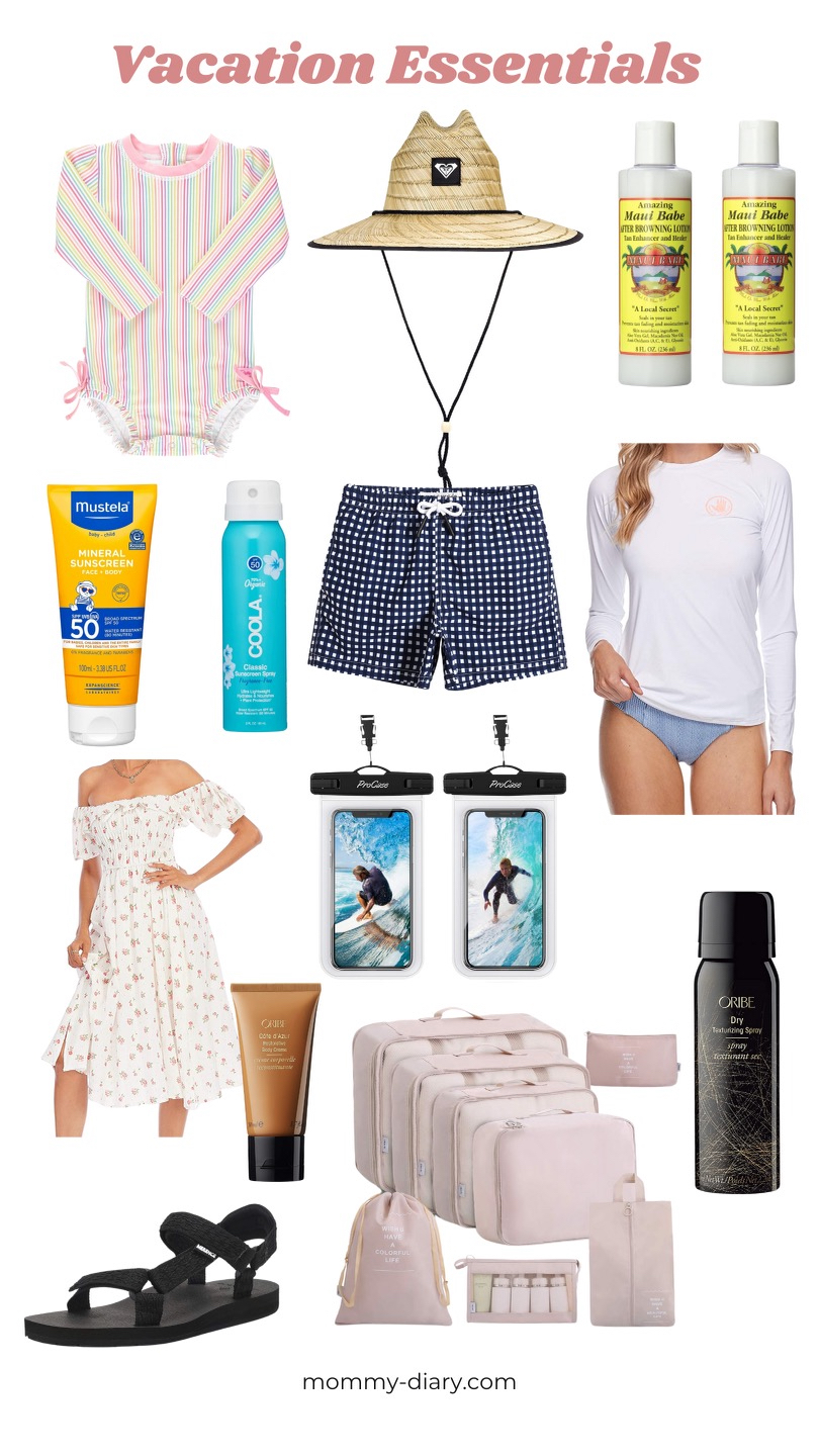 Summer Vacation Packing Checklist