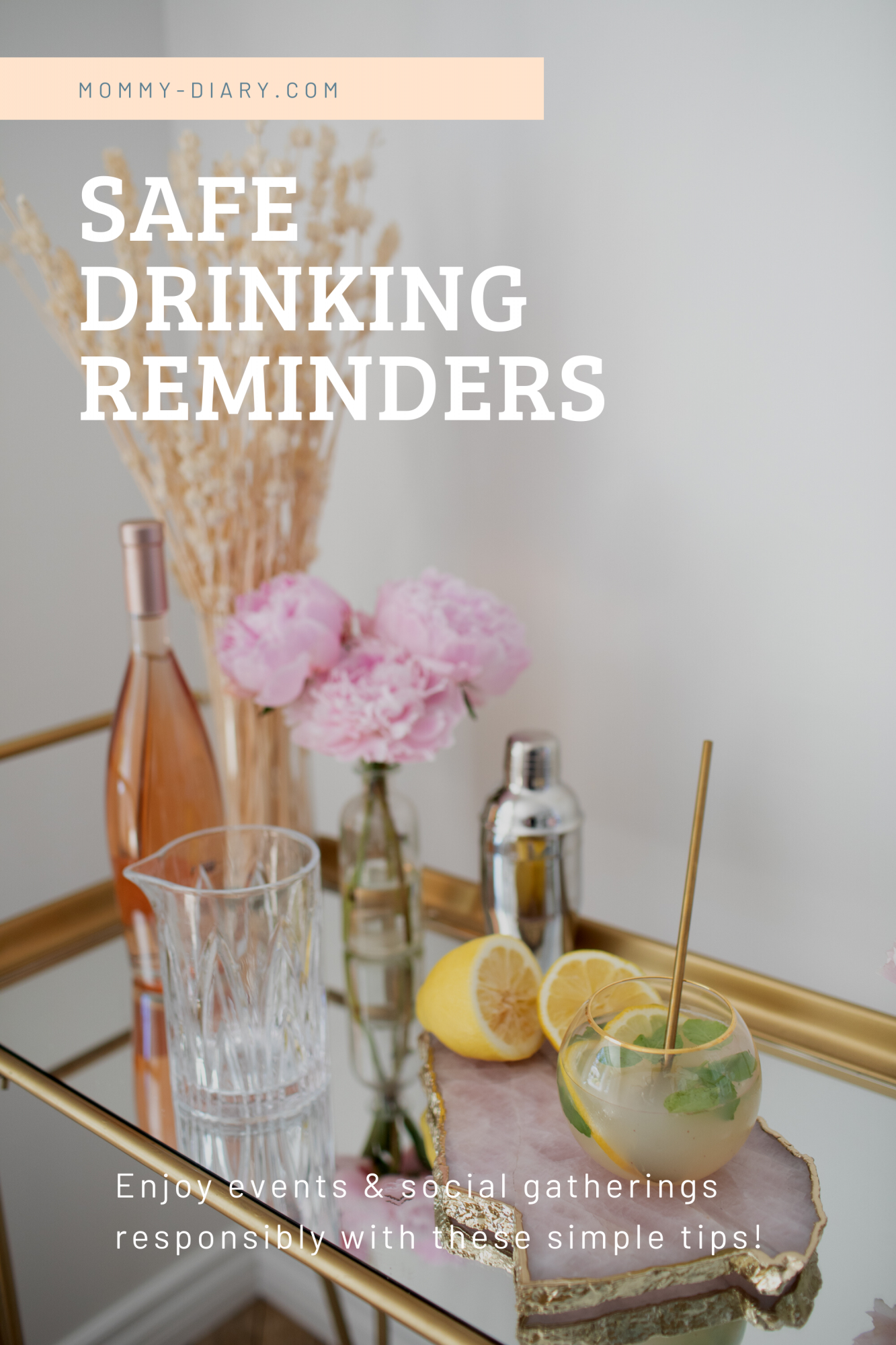 Safe Drinking Reminders As We Get Social