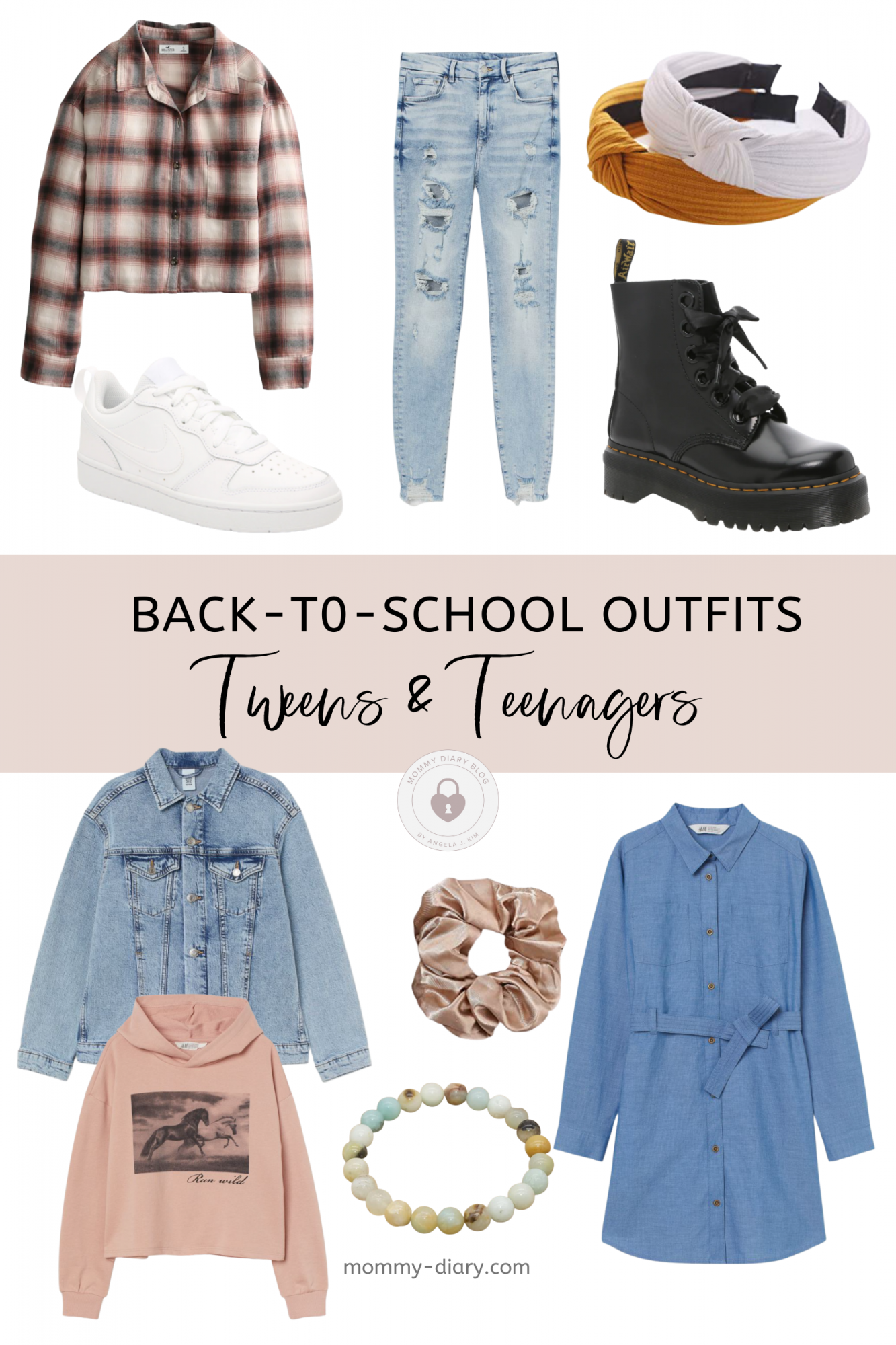 Back-to-School Tween and Teen Outfits