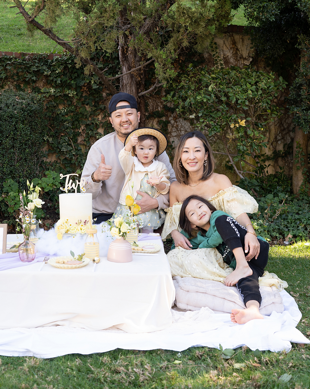 Rumi's 2nd Rainbow Sunshine Birthday Party | Mommy Diary ®