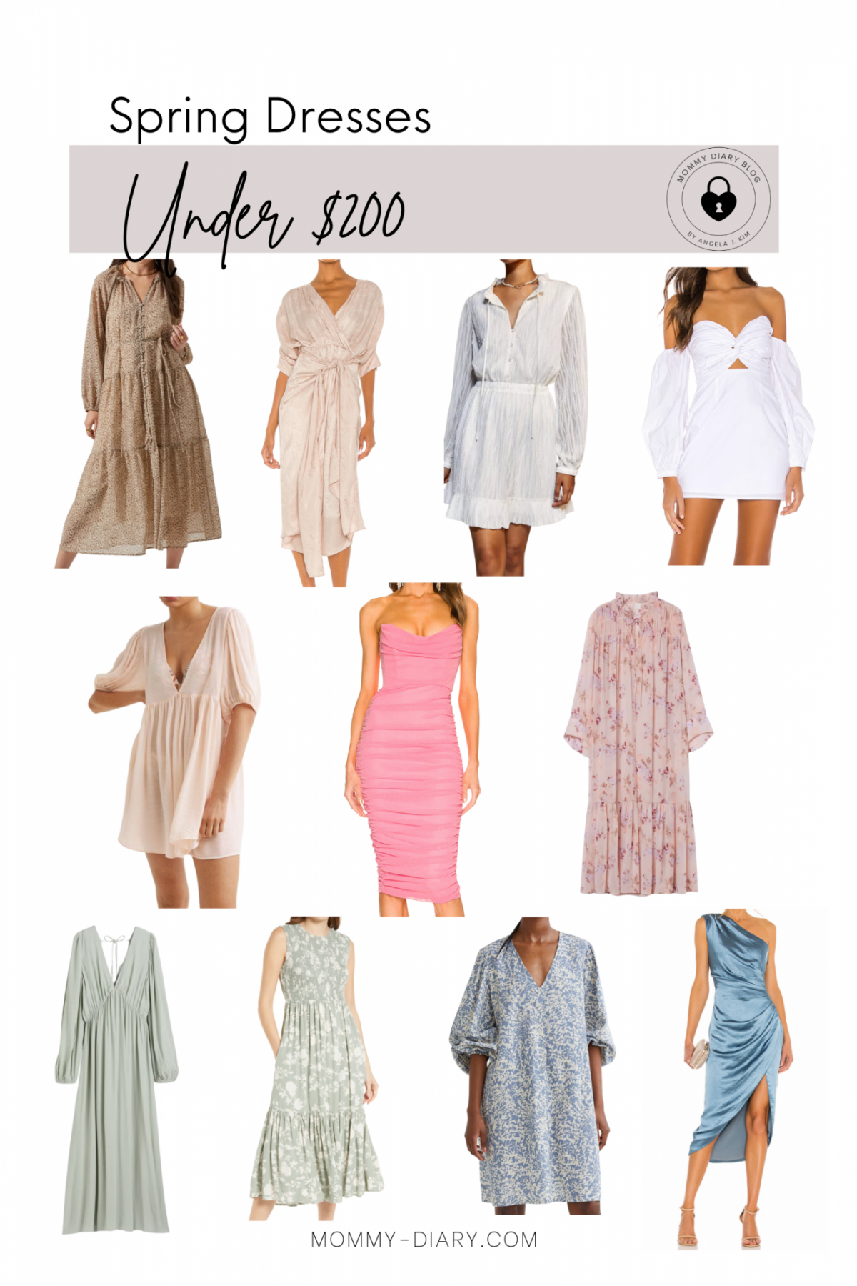 Spring Dresses Under $200