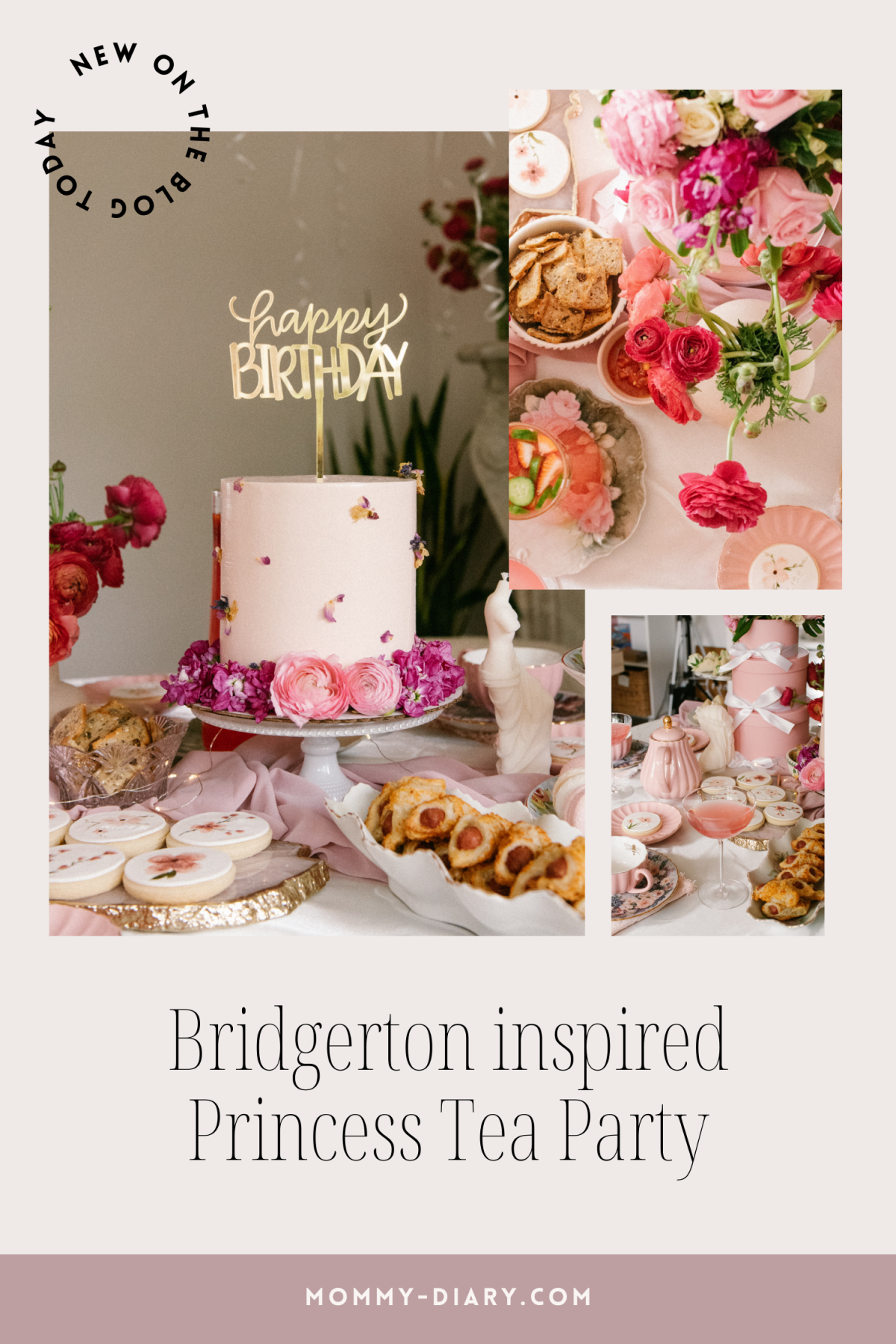 Bridgerton Pink Princess Birthday Party