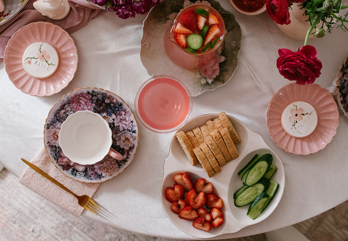 Pink Tea Party decor ideas