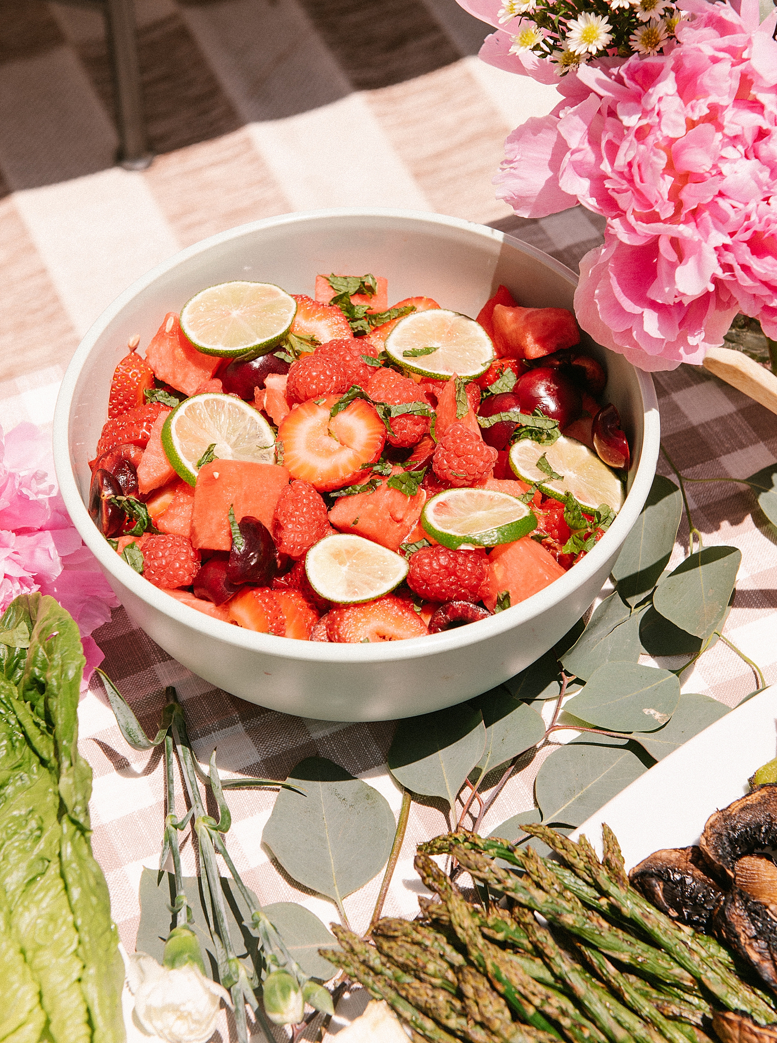 Watermelon fruit salad 