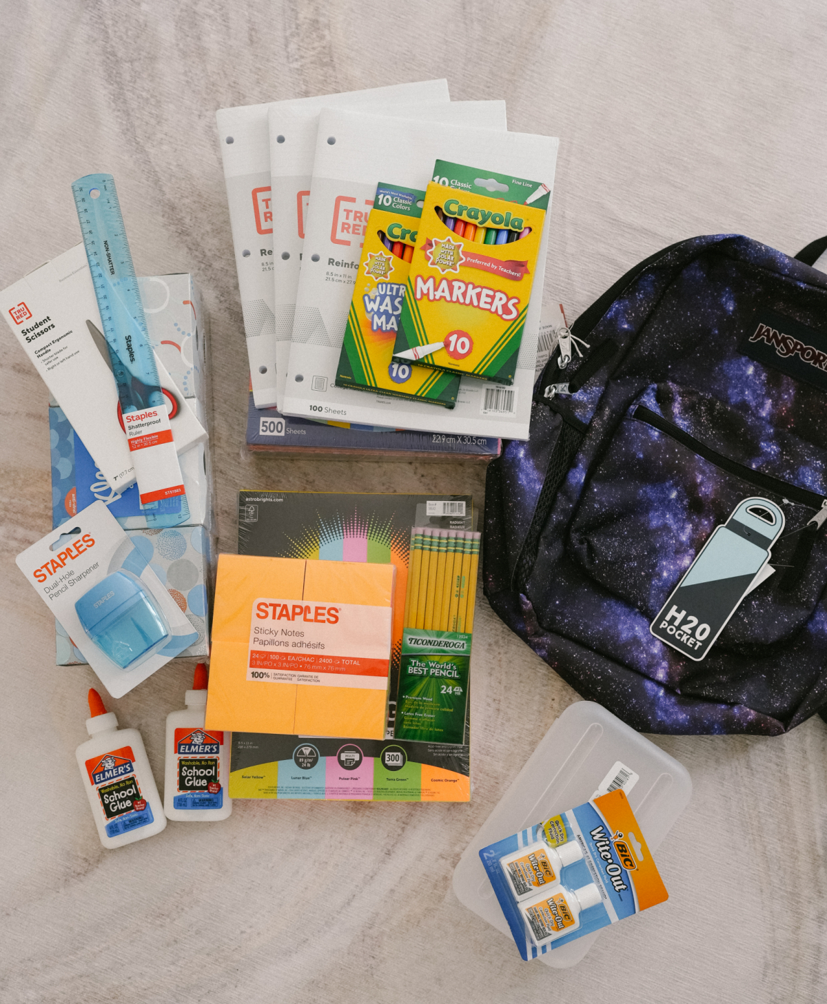 vs. Staples for back-to-school supplies