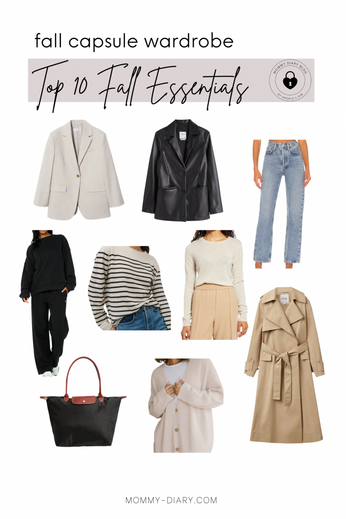 Top 10 Fall Capsule Wardrobe Essentials