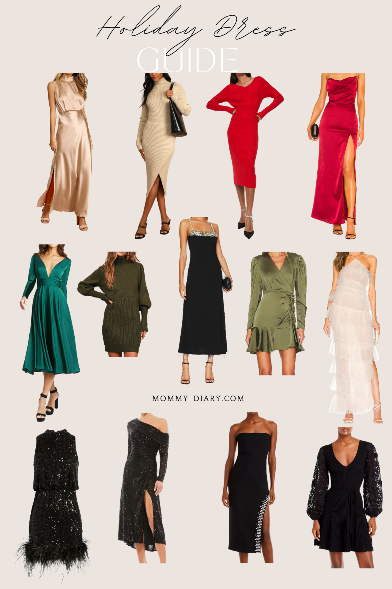 Holiday dress round up | Mommy Diary