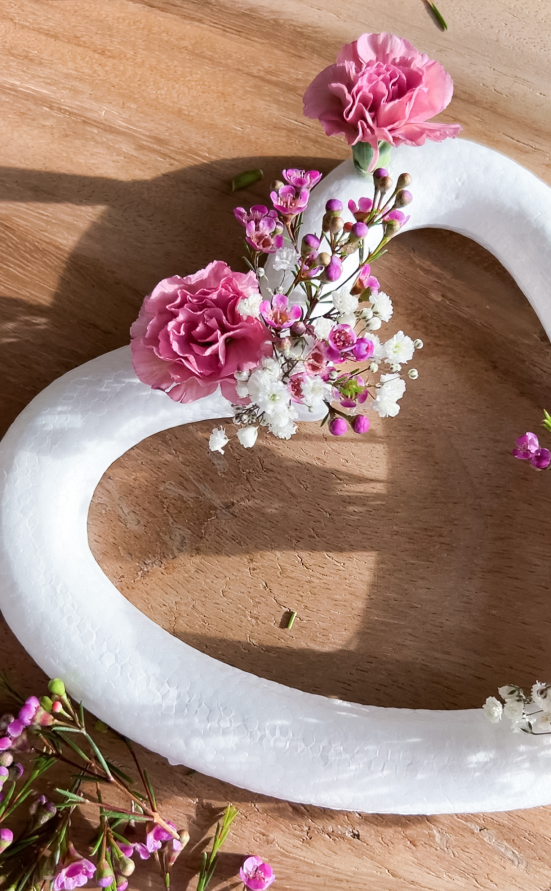 Valentines Day wreath tutorial