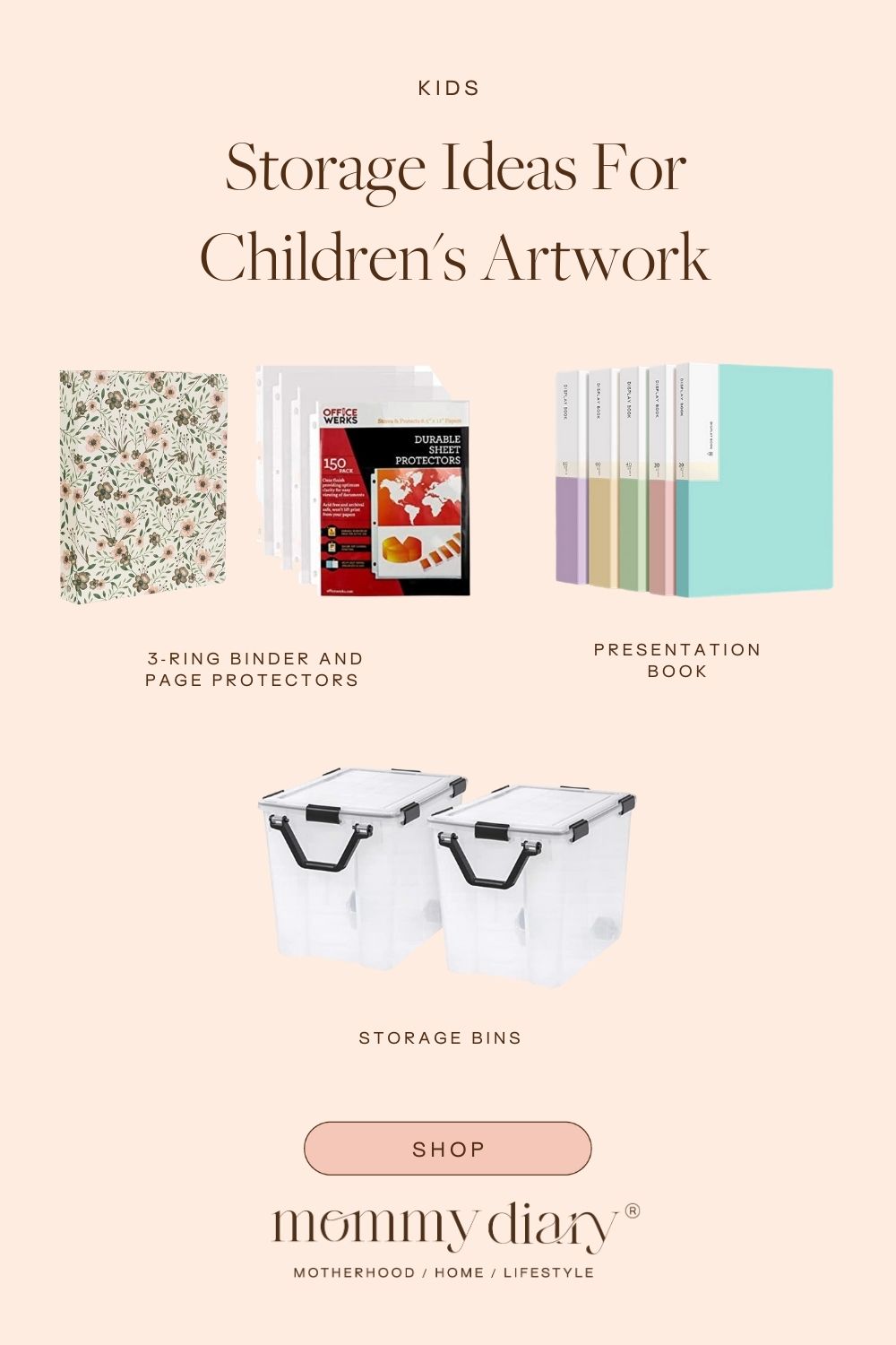 Keep Kids' Art Organized All Year with DIY Artist's Portfolios - Modern  Parents Messy Kids