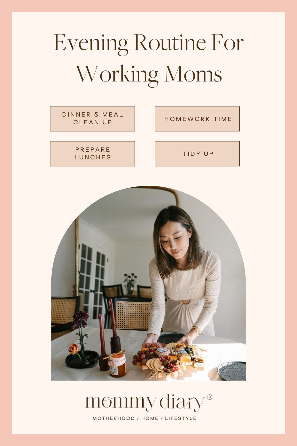 Evening Routine For Working Moms
