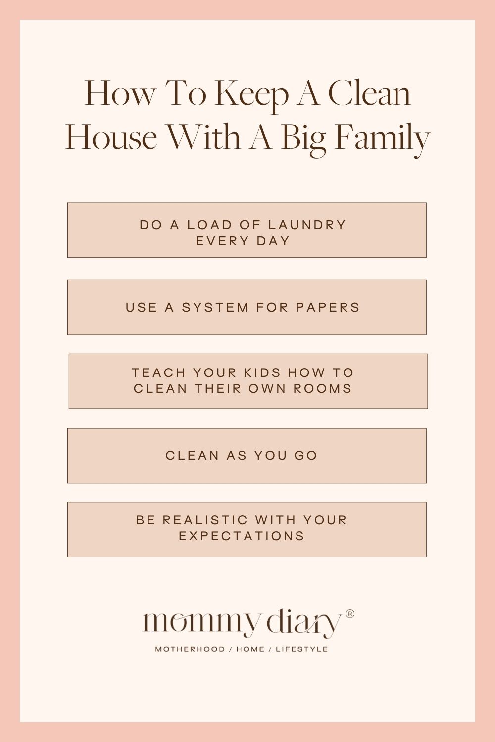 How To Keep Your House Clean with Kids