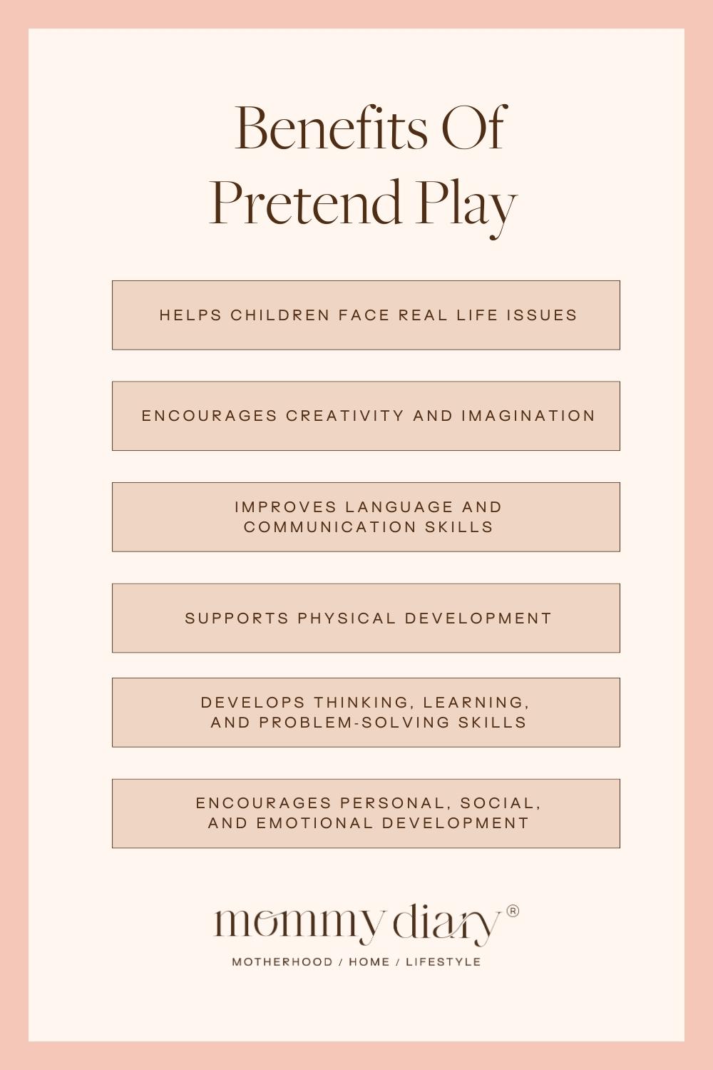 Benefits Of Pretend Play List