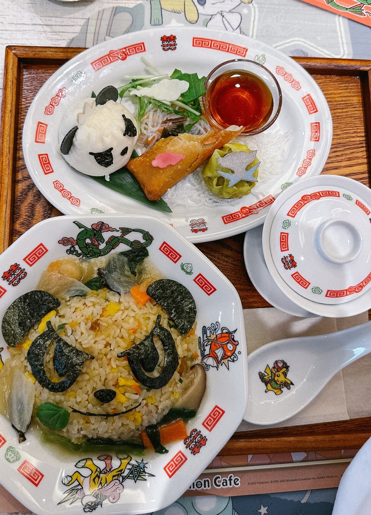 Pokemon Cafe Tokyo food