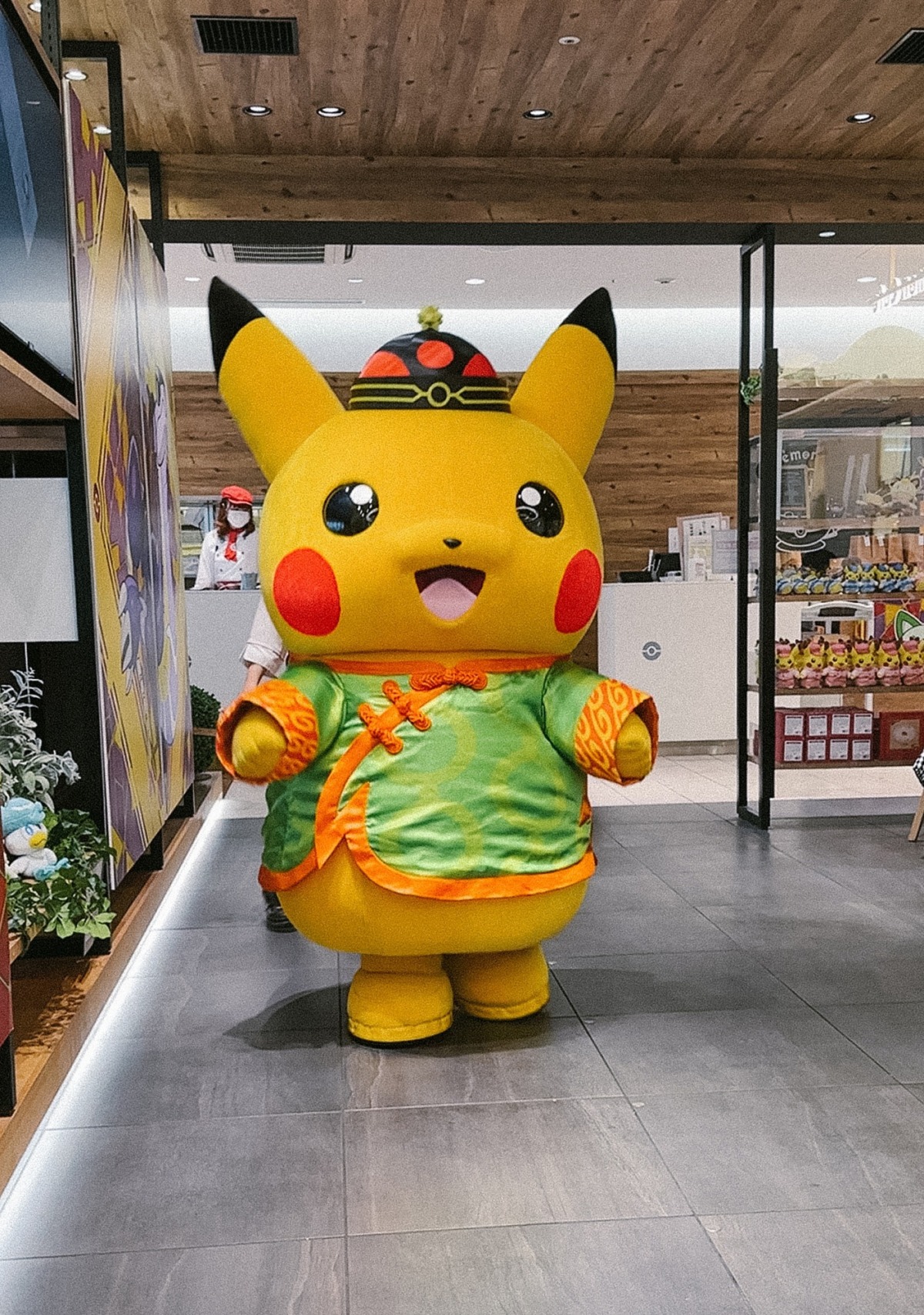 Pikachu mascot