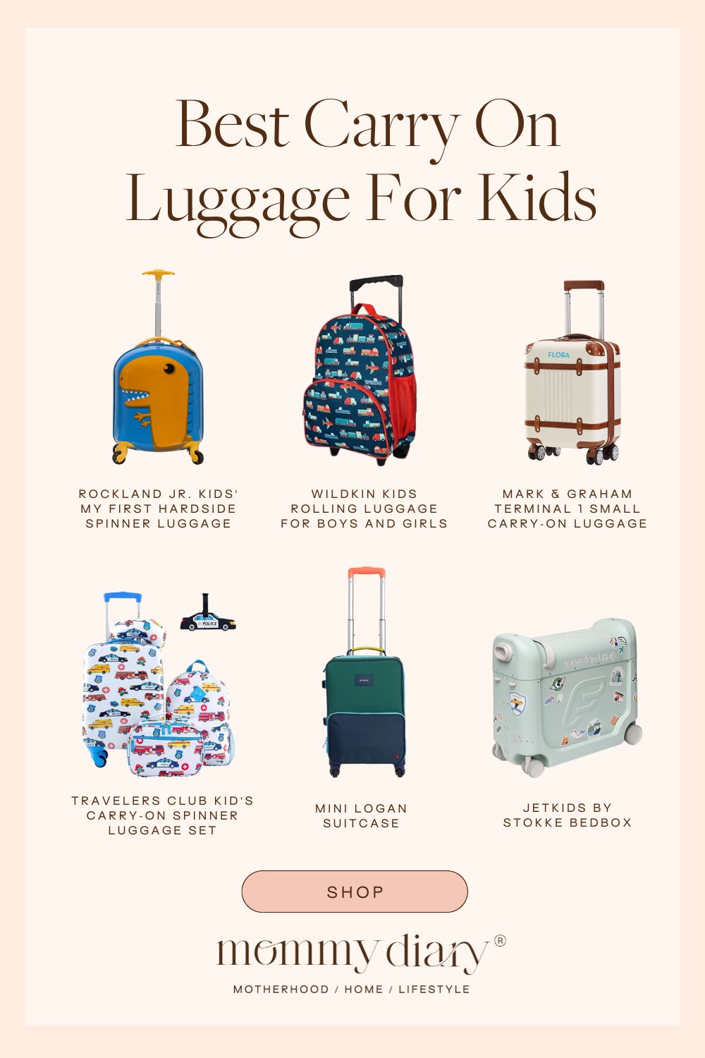 Best Carry On Luggage For Kids