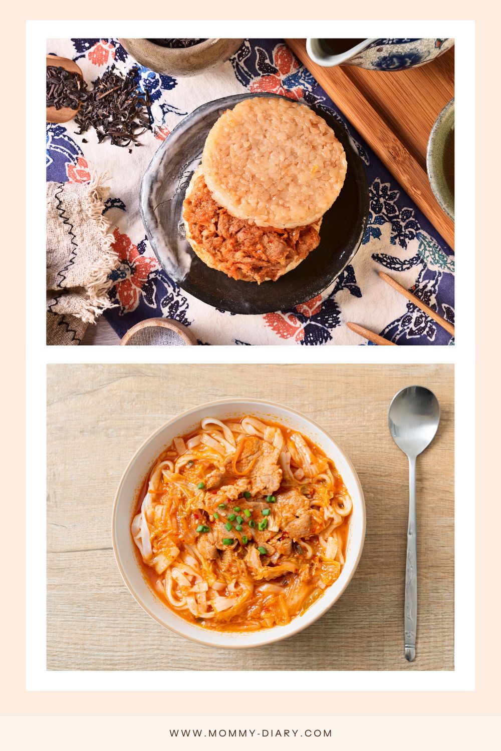 dishes with kimchi