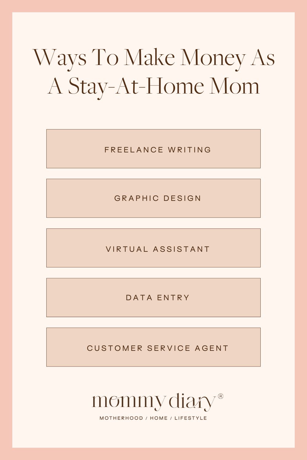 Ways To Make Money As A Stay-At-Home Mom
