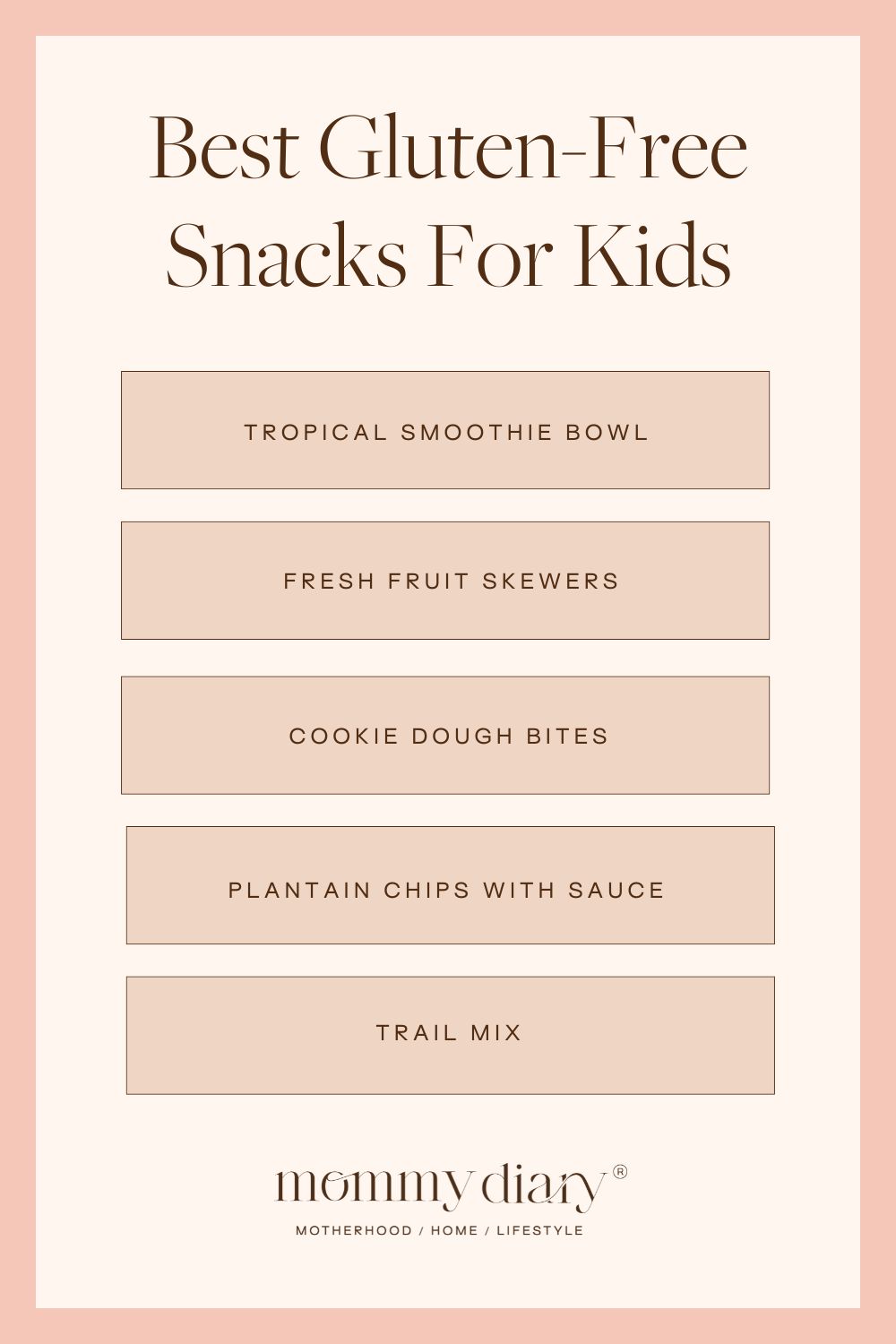 best gluten free snacks for kids