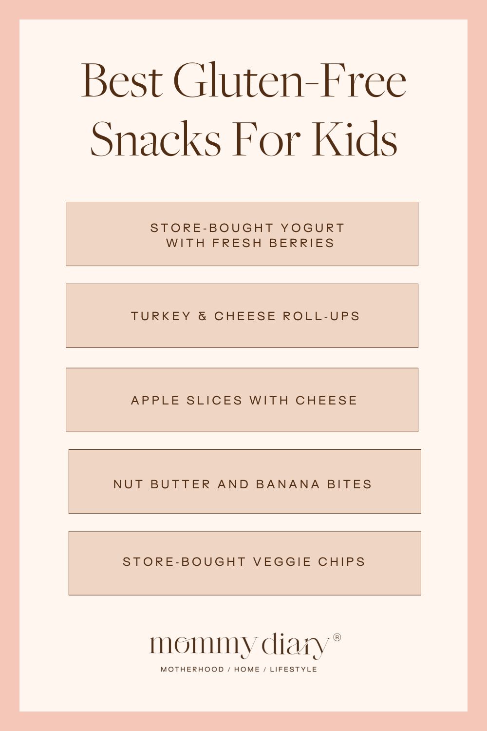 best gluten free snacks for kids