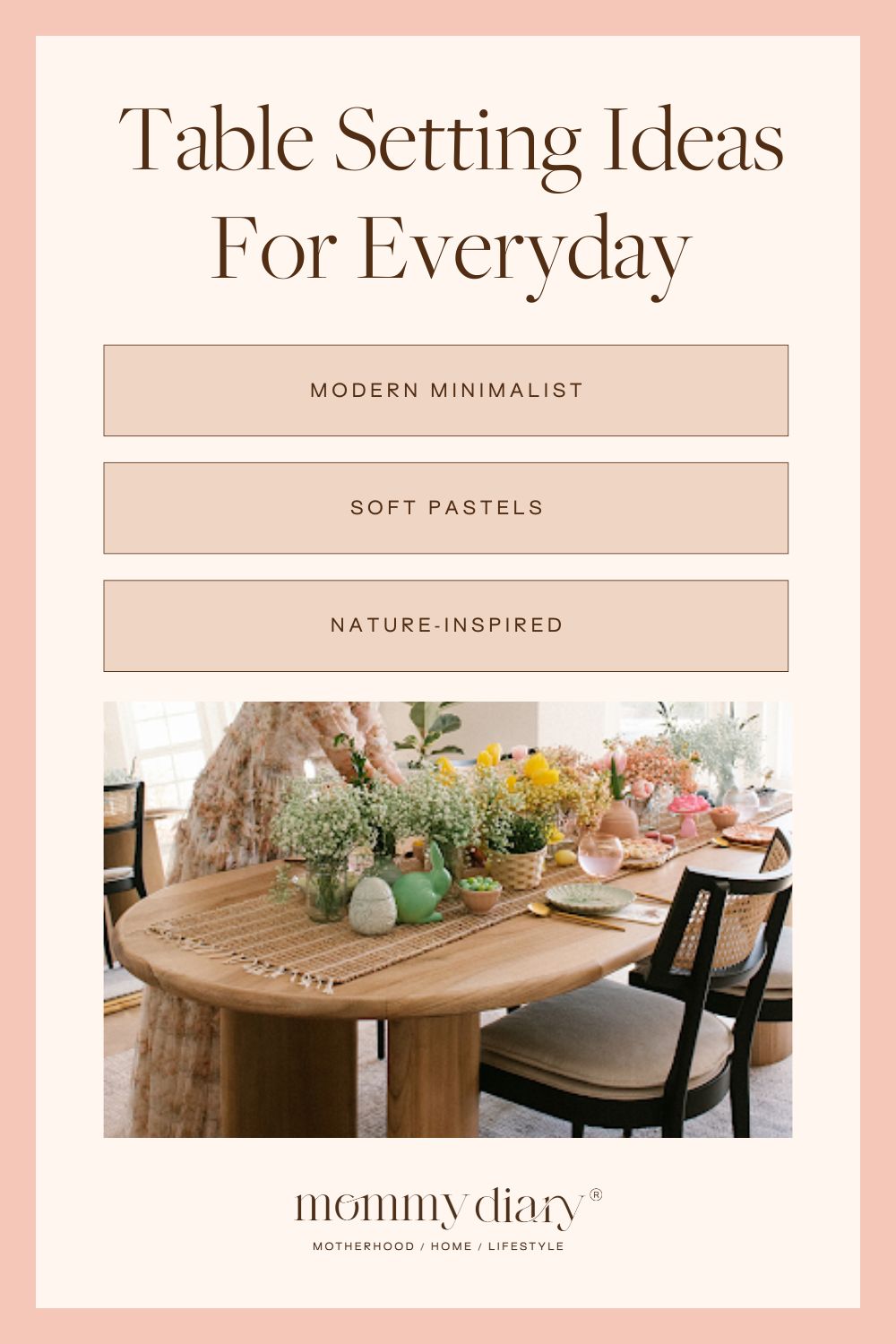 Table Setting Ideas For Everyday