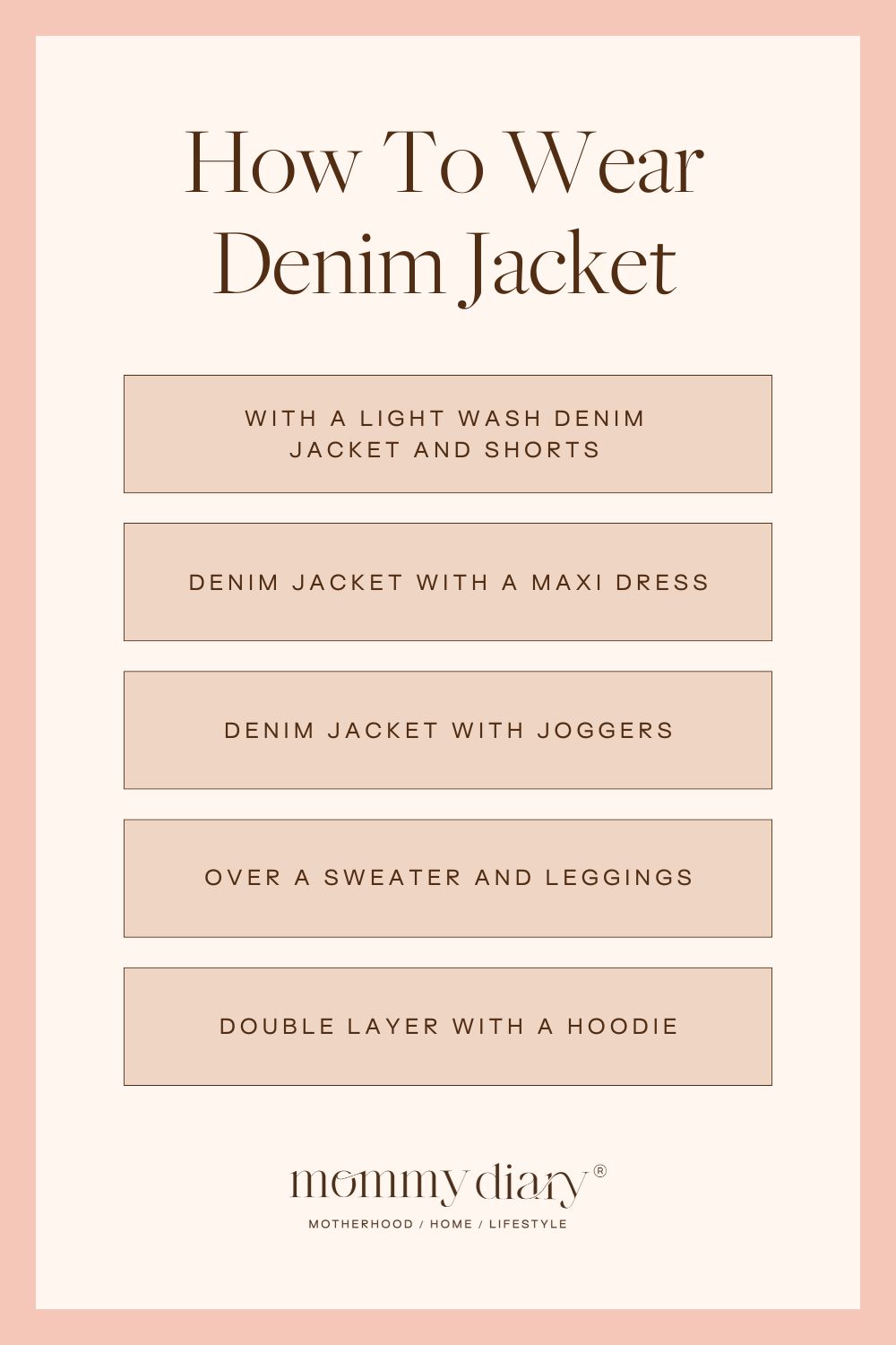 how to wear a denim jacket